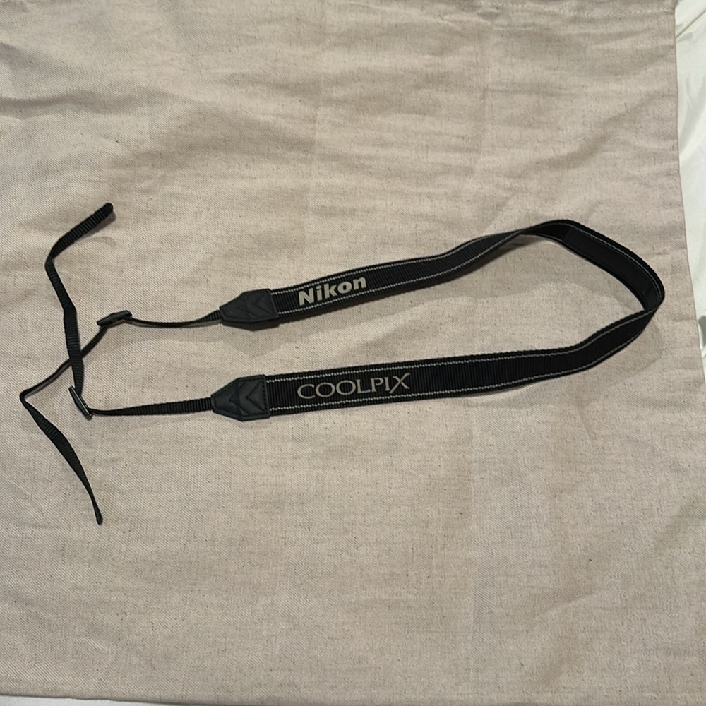 Nikon Coolpix Black Camera Strap - New